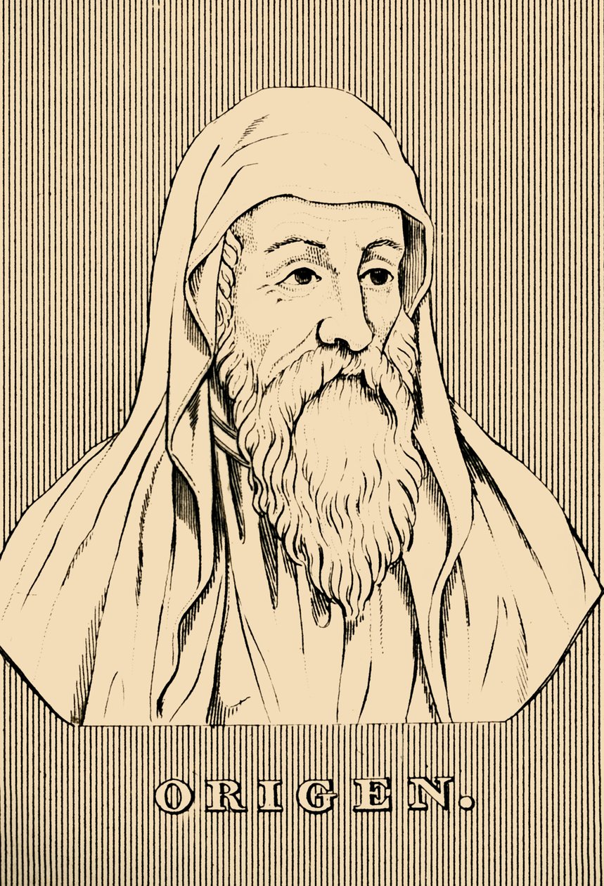 Origen, c184-c253, 1830. af Unbekannt