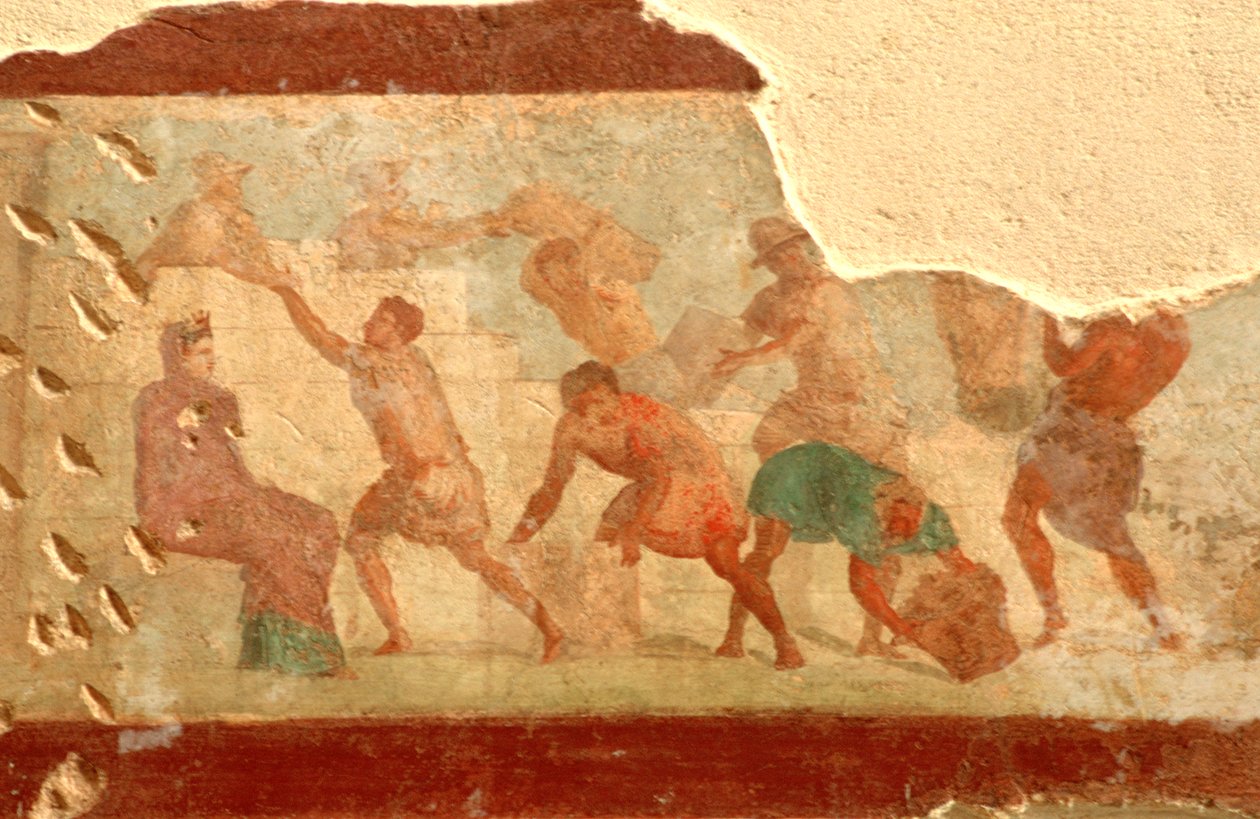 Oprindelse af Rom, Legend Trojan, 1. århundrede e.Kr af Unbekannt