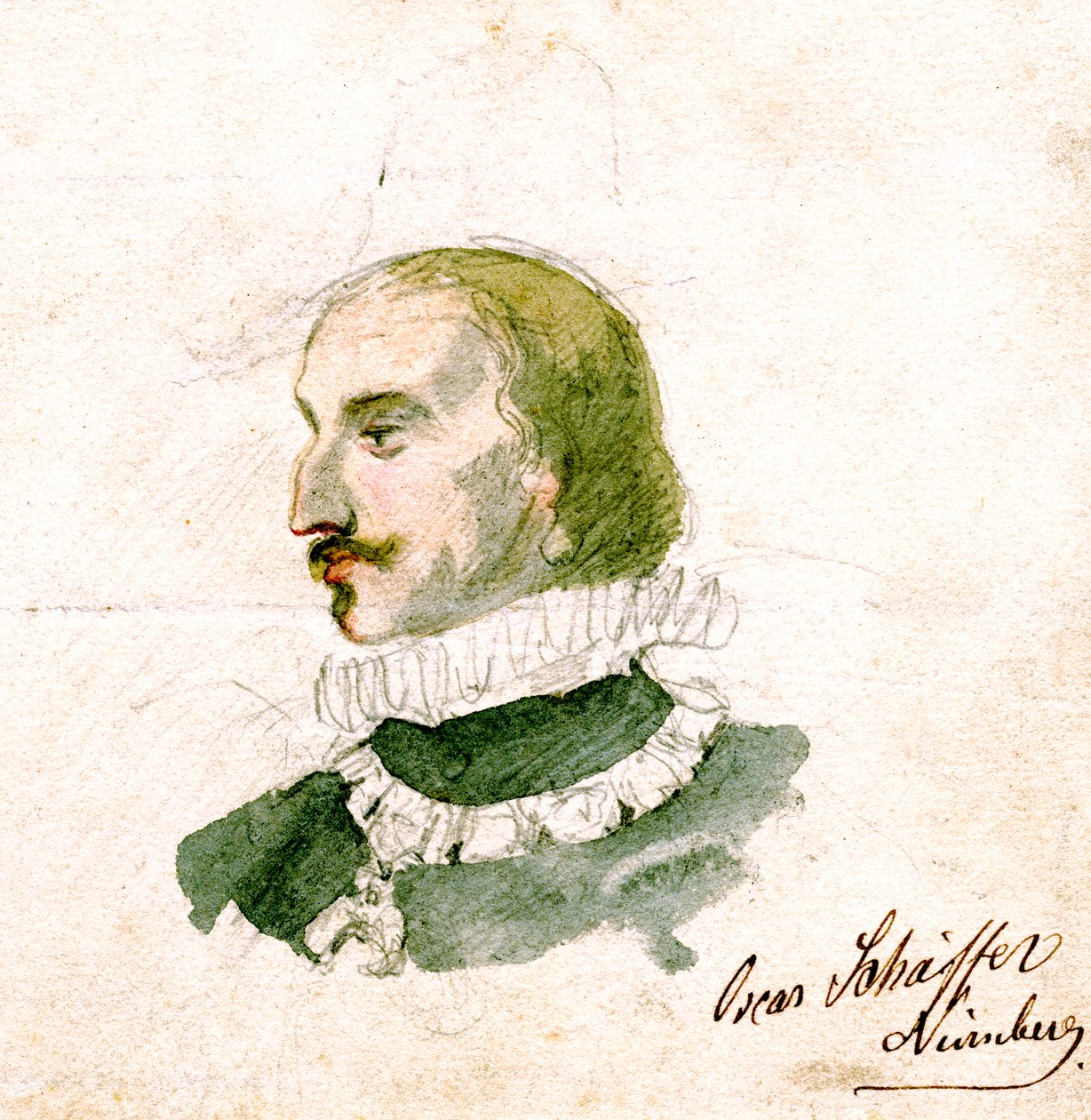 Oscar Schaeffer, c1800-tallet af Unbekannt