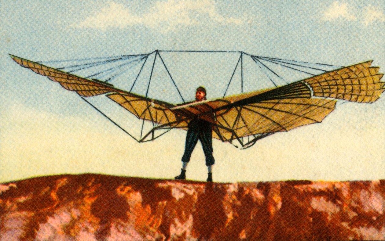 Otto Lilienthals svævefly, 1890