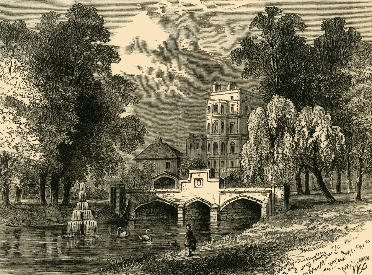 Outfall of Westbourne, c1876. af Unbekannt