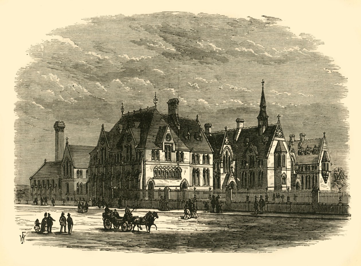 Owens College, 1898. af Unbekannt