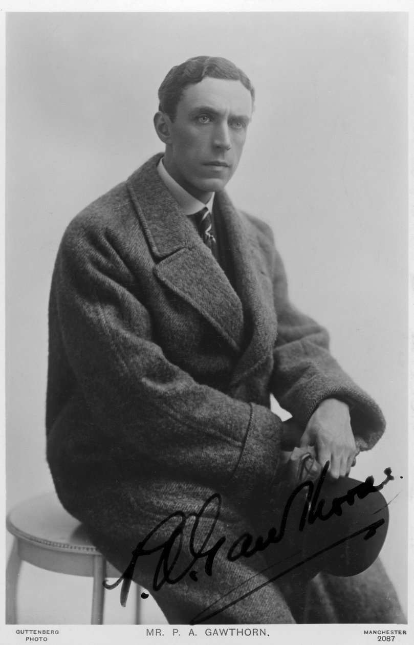 PA Gawthorn, engelsk skuespiller, c1900-c1919 af Unbekannt