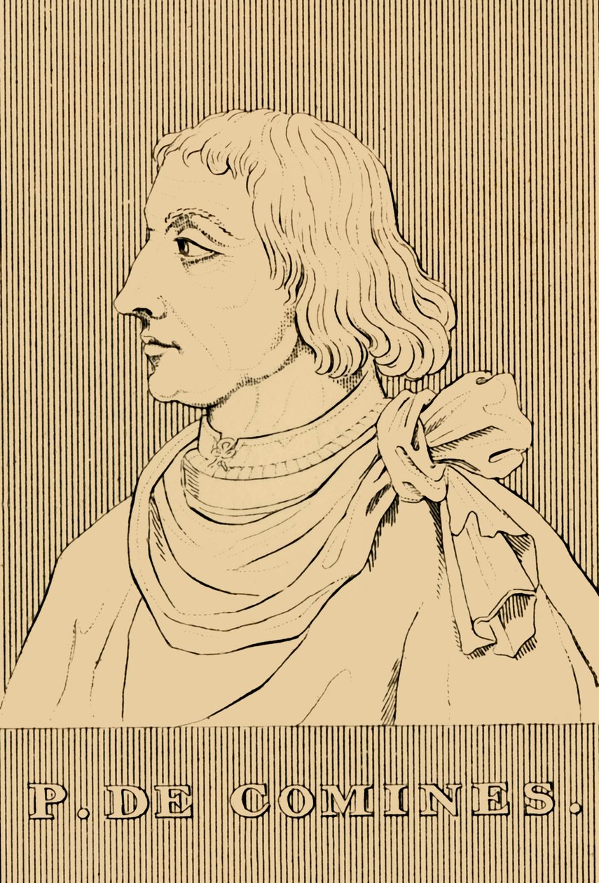 P. De Comines, 1447-1511, 1830. af Unbekannt