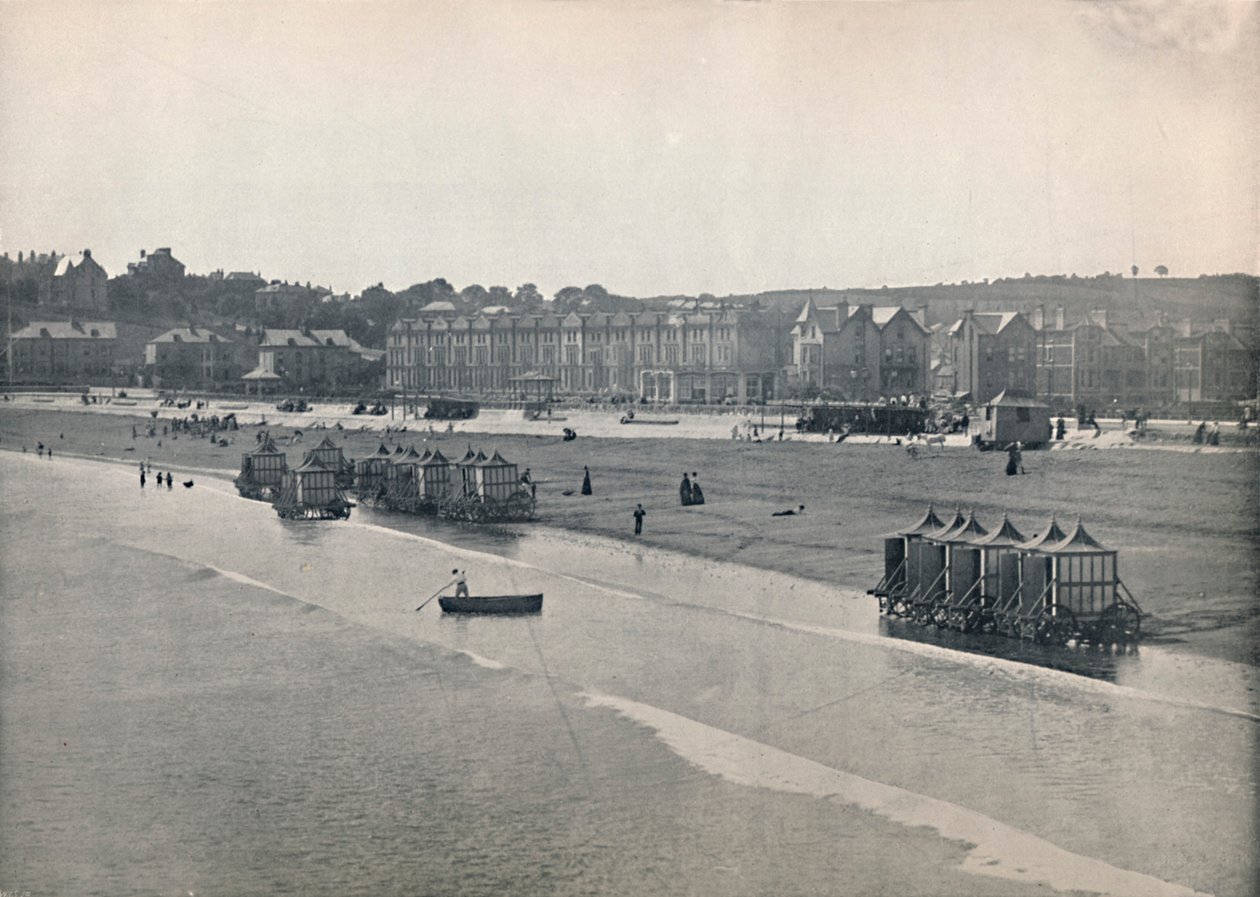 Paignton - The Sands, fra molen, 1895 af Unbekannt