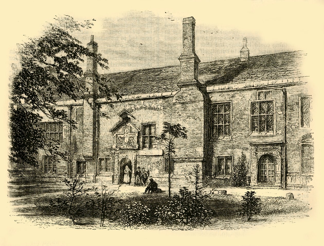 Palace of the Stuarts, York, 1881. af Unbekannt