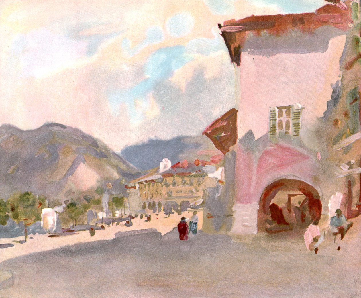 Pallanza, Lago Maggiore, 1892, c1900. af Unbekannt