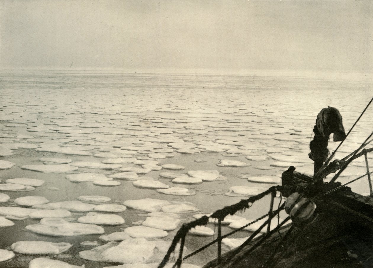 Pandekageis i Rosshavet, c1908, 1909. af Unbekannt