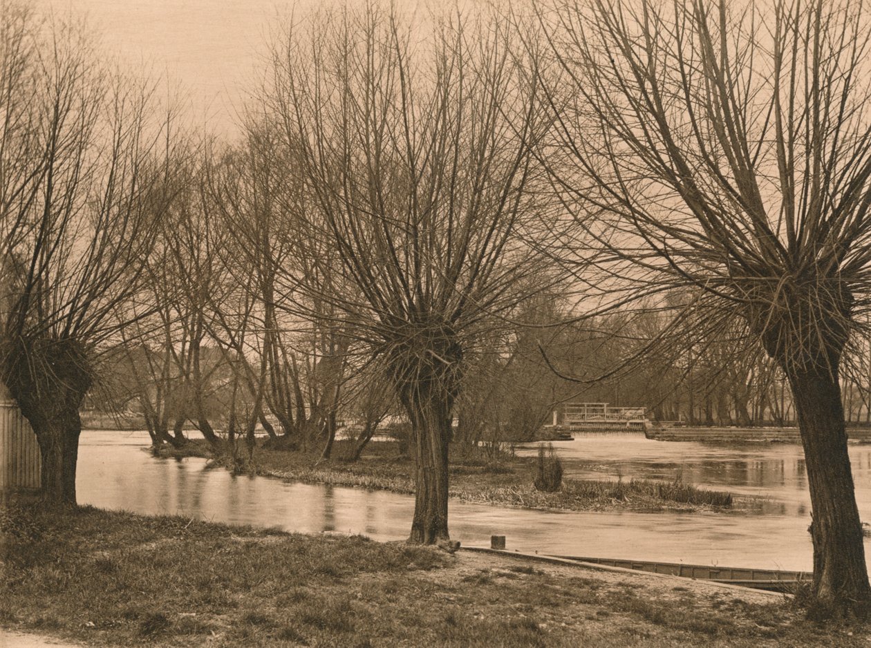 Pangbourne Weir, 1902 af Unbekannt