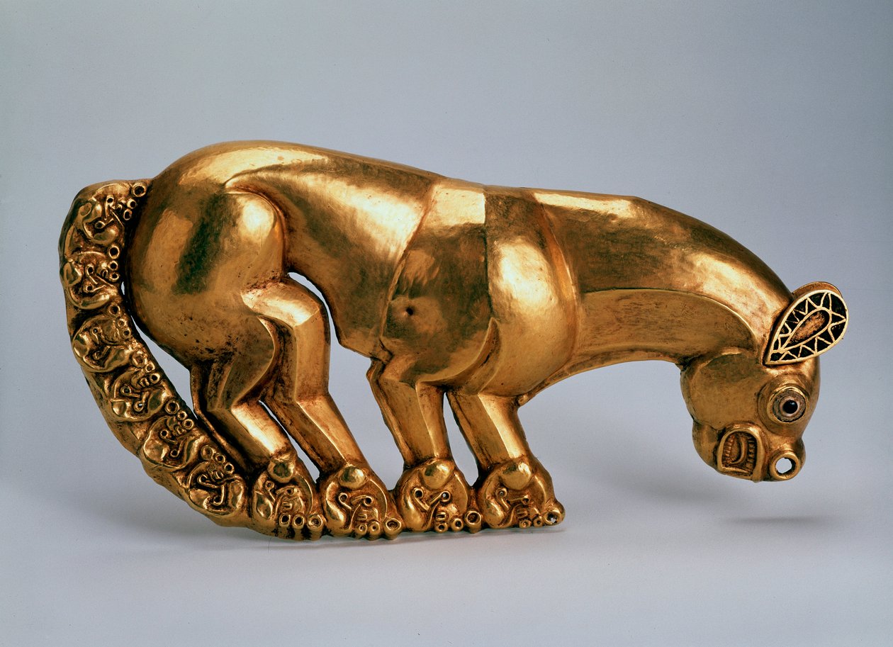 Panther Schield-emblem, c600 f.Kr af Unbekannt