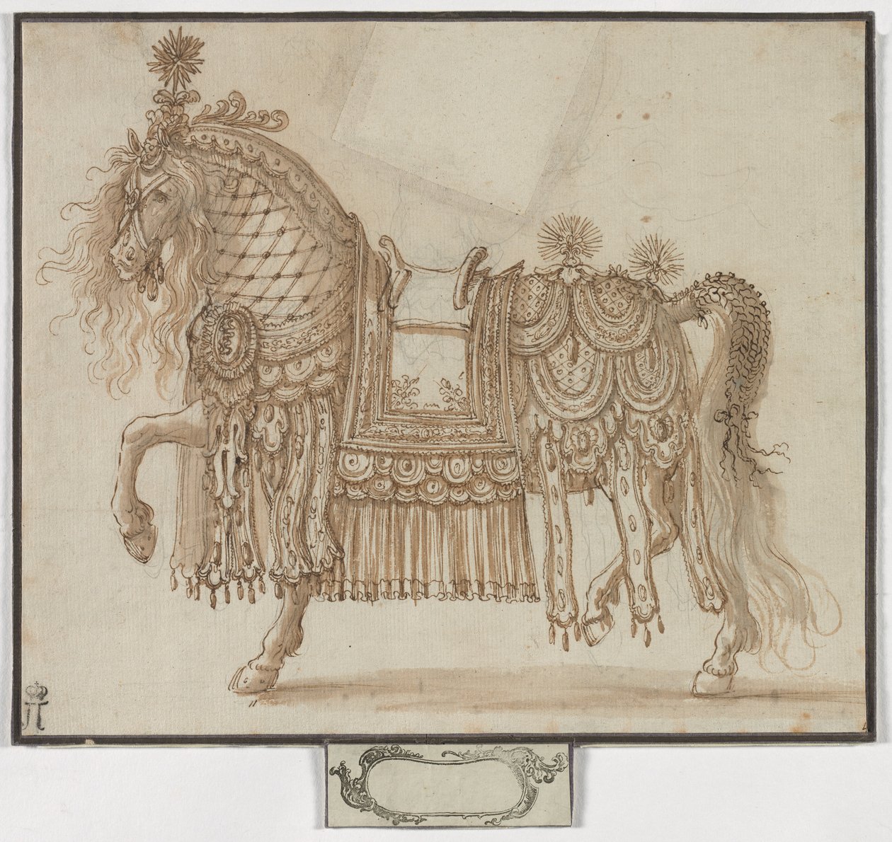 Paradehest, 1619. af Unbekannt