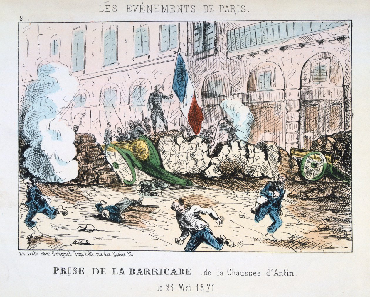 Pariser Kommune, 1871 af Unbekannt
