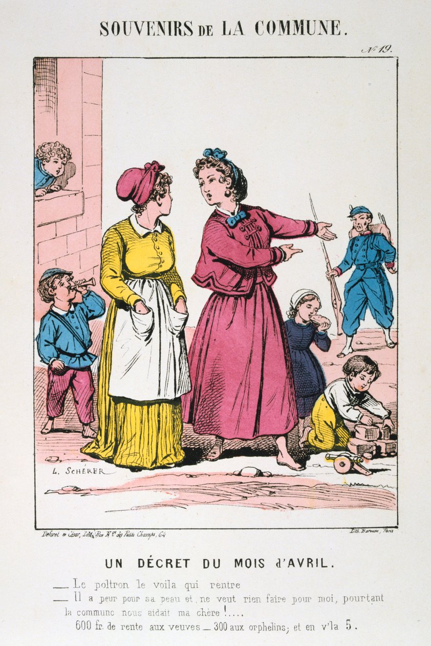 Pariser Kommune, 1871. af Unbekannt