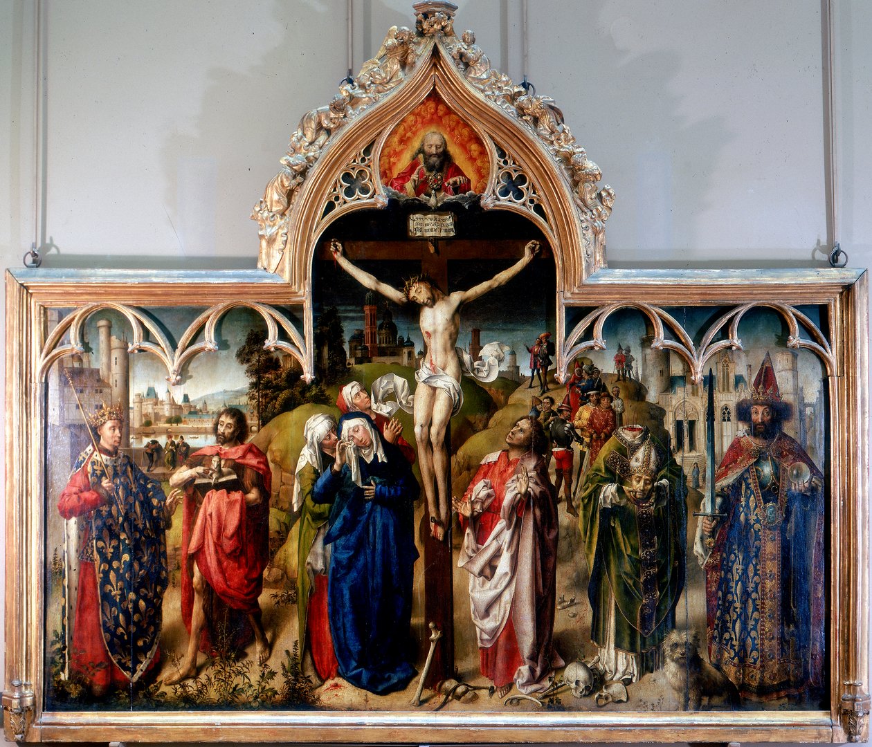 Paris altertavle, 1400-tallet. af Unbekannt