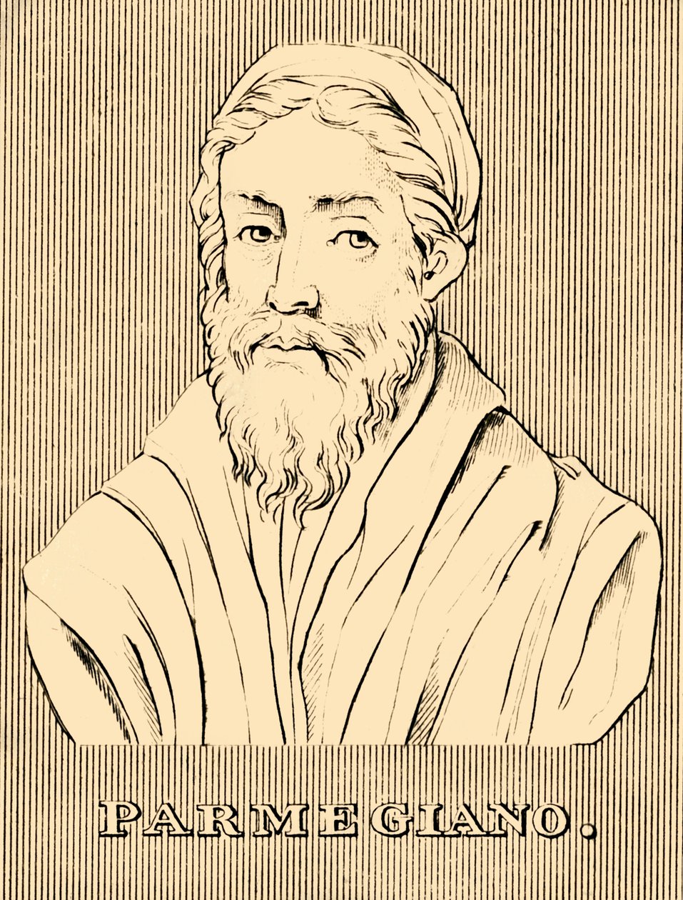 Parmigiano, 1503-1540, 1830. af Unbekannt