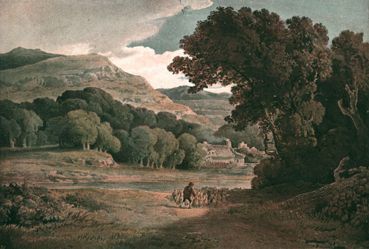 Pastoralt Landskab, c1900. af Unbekannt