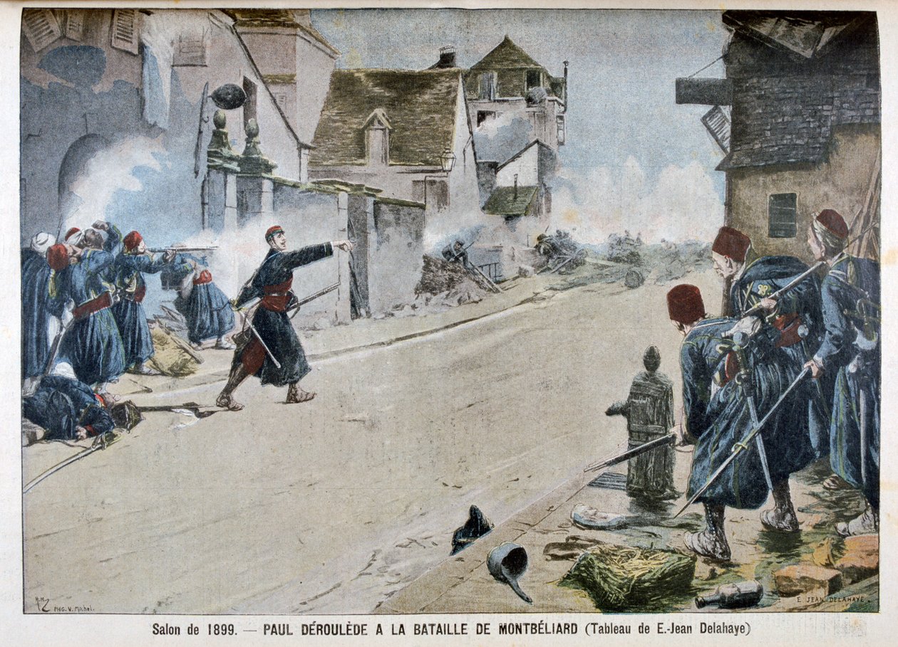 Paul Déroulède, Slaget ved Montbeliard, 1899 af Unbekannt