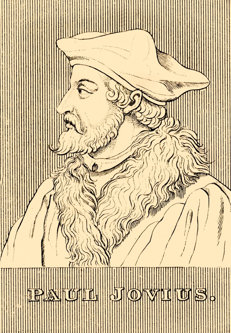 Paul Jovius, 1483-1552, 1830. af Unbekannt