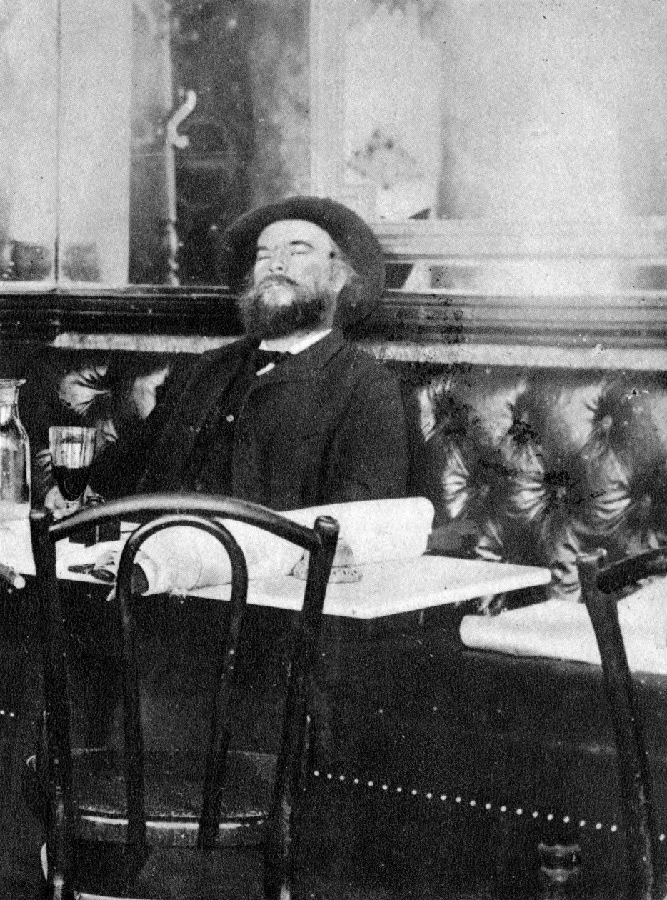 Paul Verlaine, fransk digter, 1891 af Unbekannt