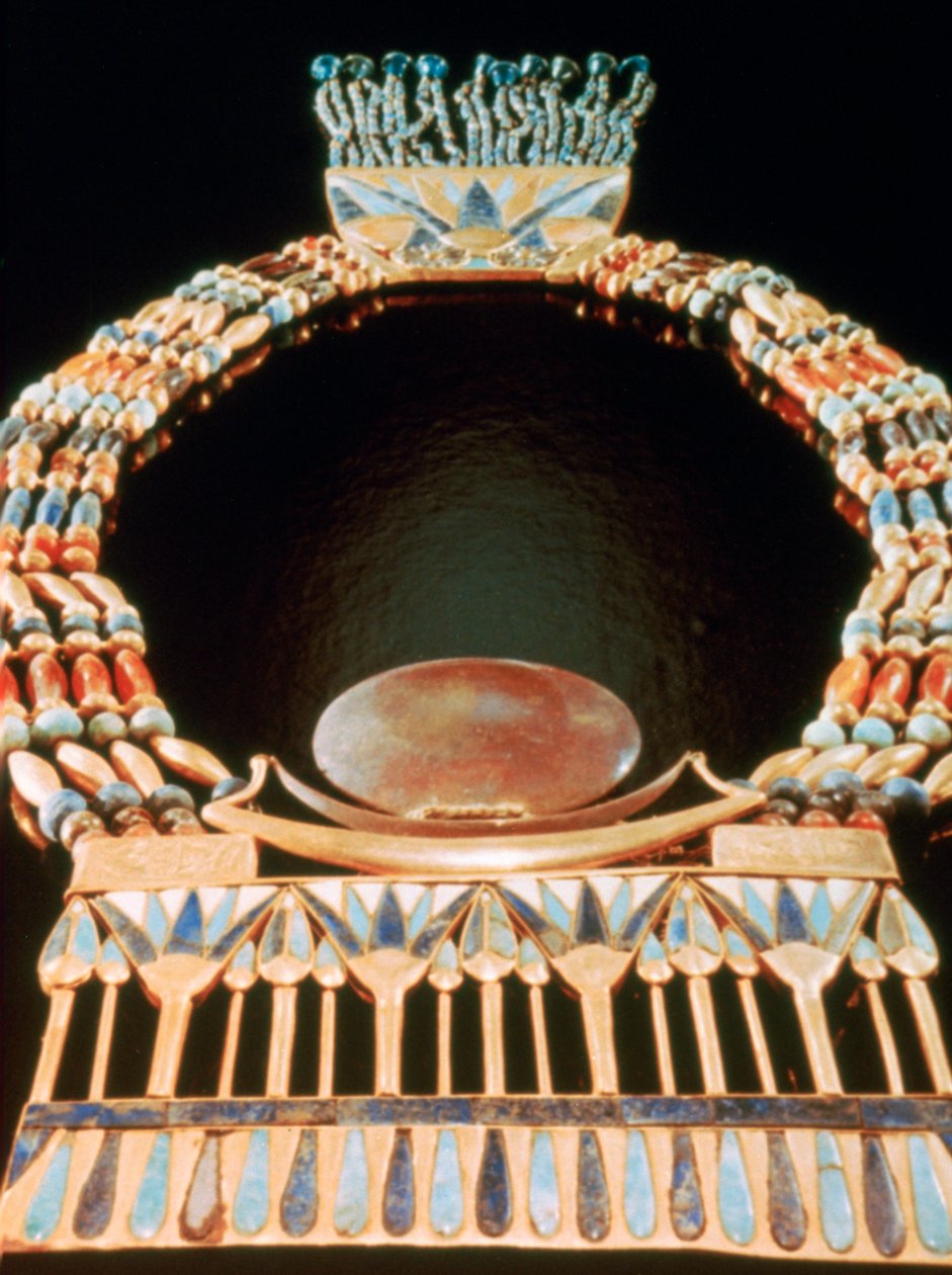 Pectoral fra Tutankhamons grav, 1300-tallet f.Kr af Unbekannt