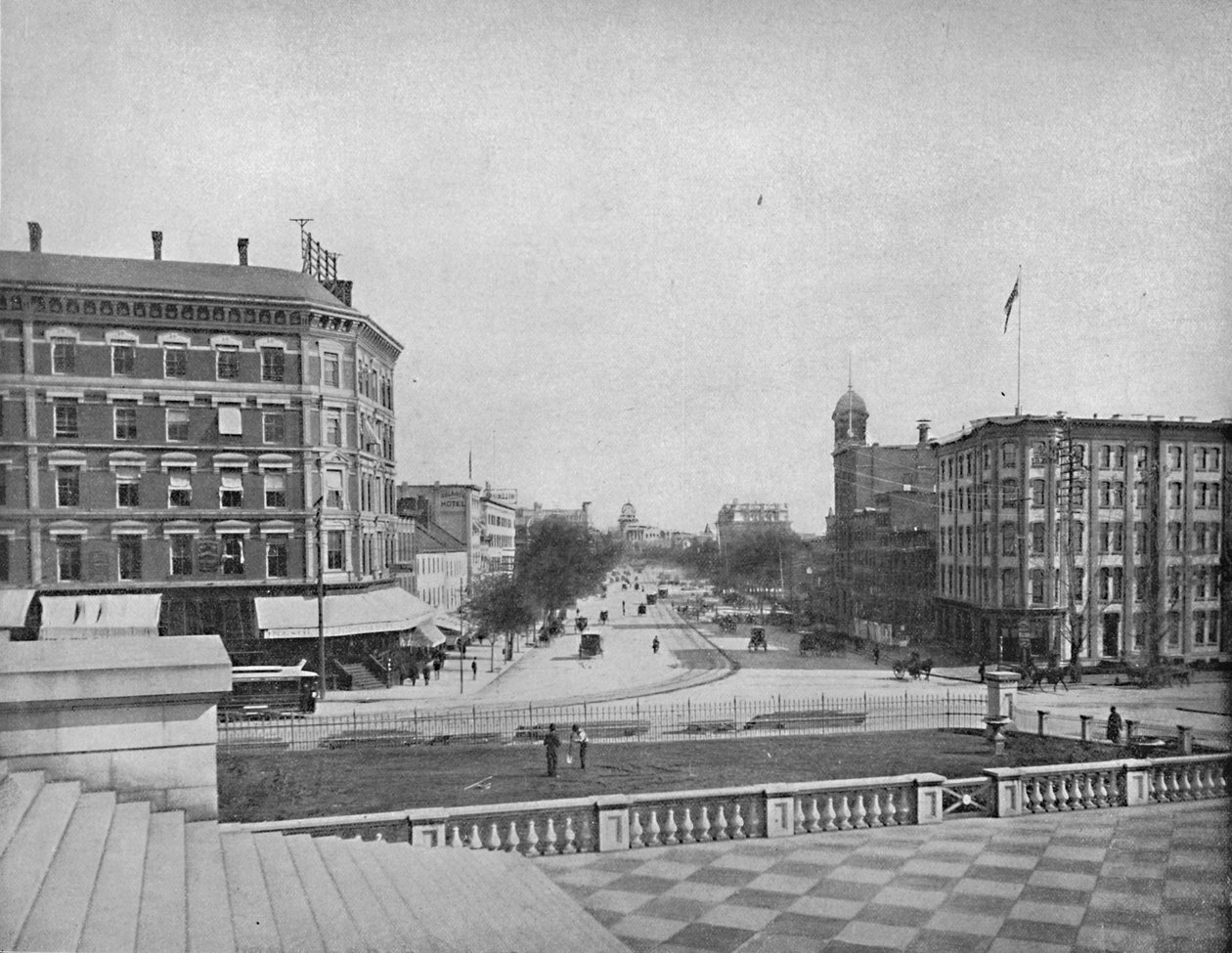 Pennsylvania Avenue, Washington, D.C., c1897. af Unbekannt