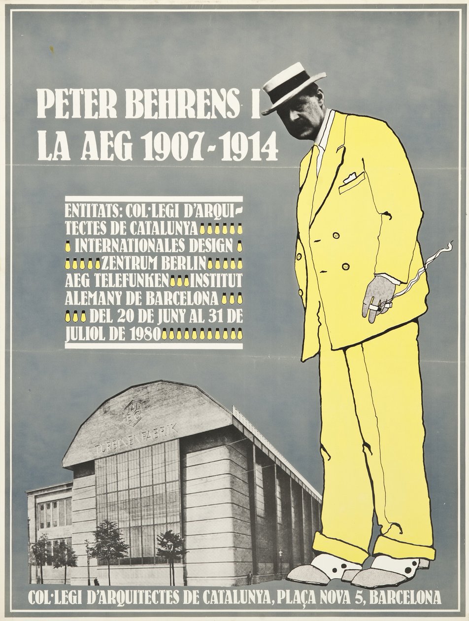 Peter Behrens og AEG 1907-1914 Plakat af Unbekannt