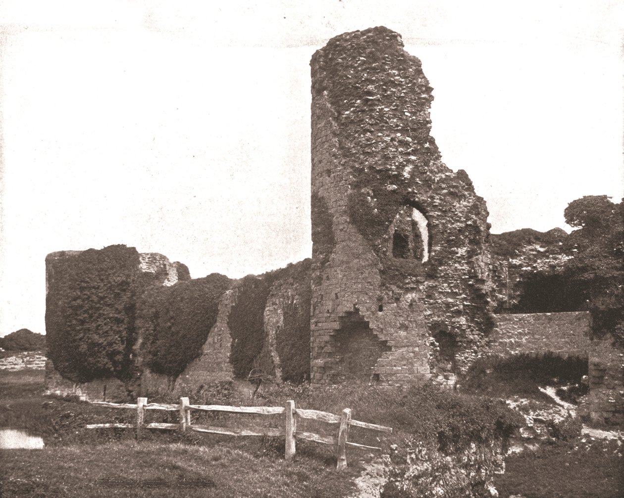 Pevensey Castle, Sussex, 1894. af Unbekannt