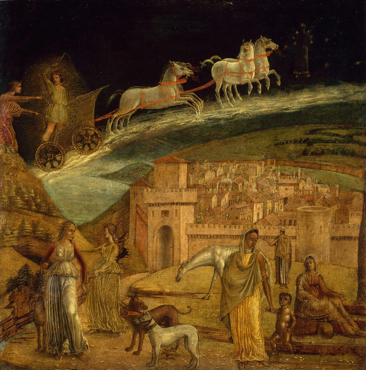 Phaeton Driver the Chariot of Phoebus, 14751500. af Unbekannt