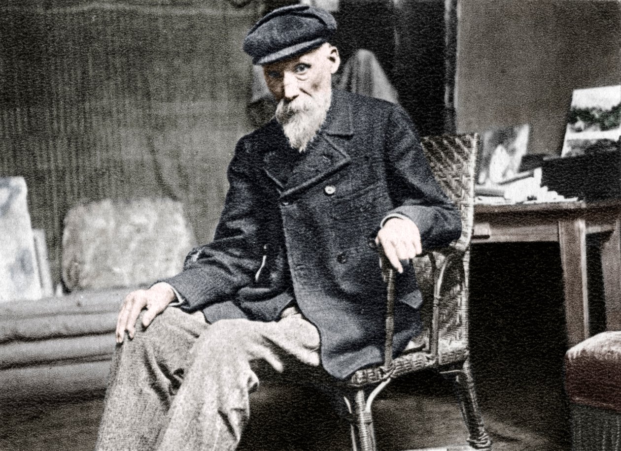 Pierre-Auguste Renoir, fransk kunstner, 1917 af Unbekannt