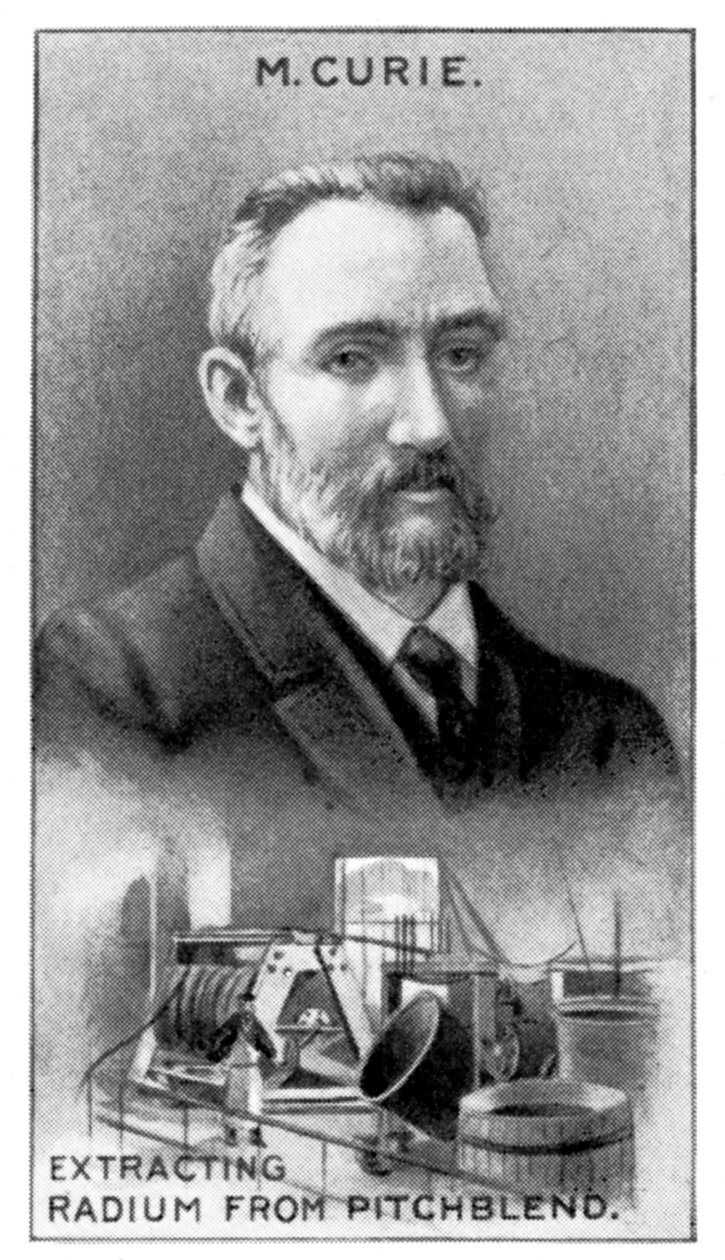 Pierre Curie, fransk fysiker, c1924 af Unbekannt