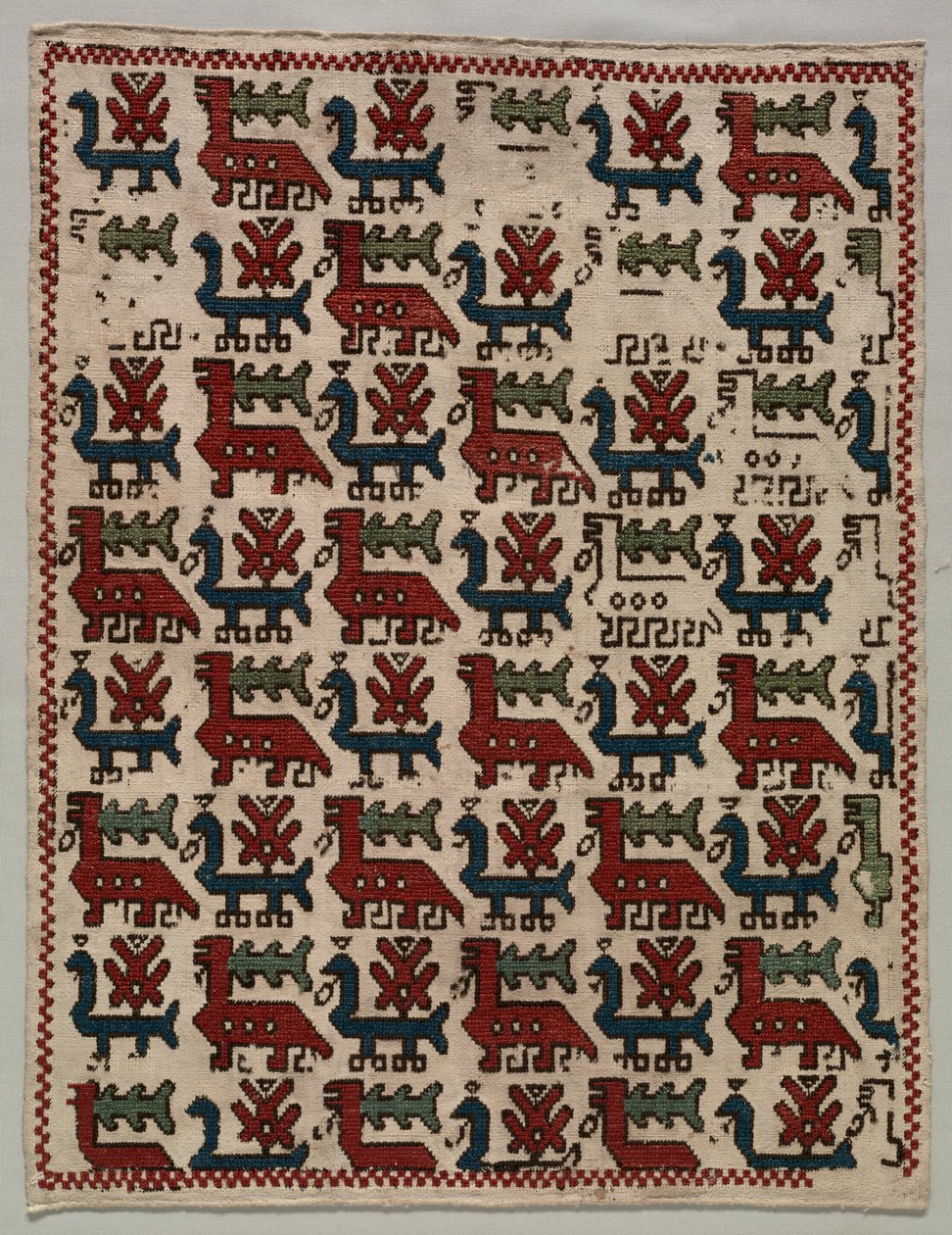 Pudebetræk, 1800-tallet. af Unbekannt