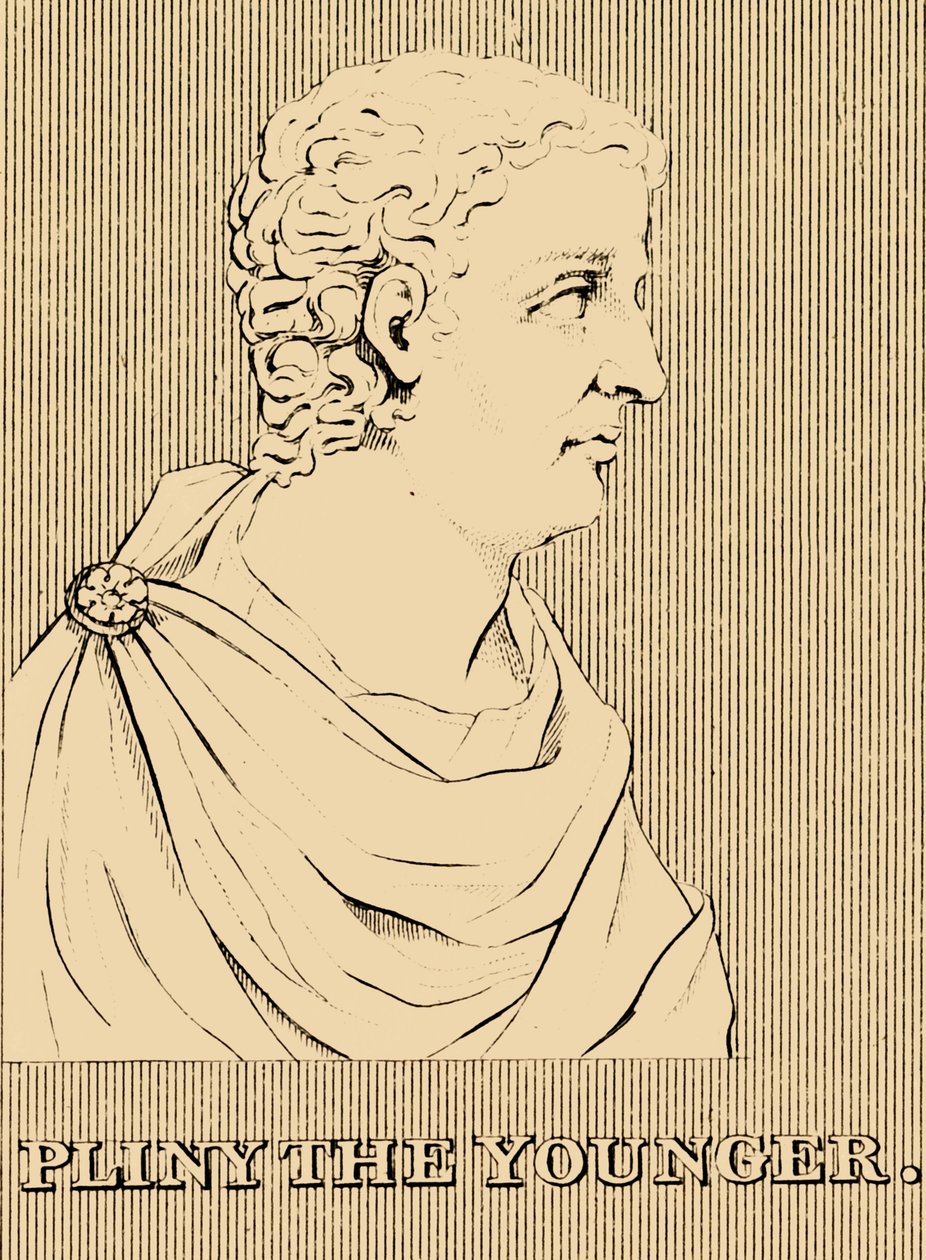 Plinius den yngre, 61-c113, 1830. af Unbekannt