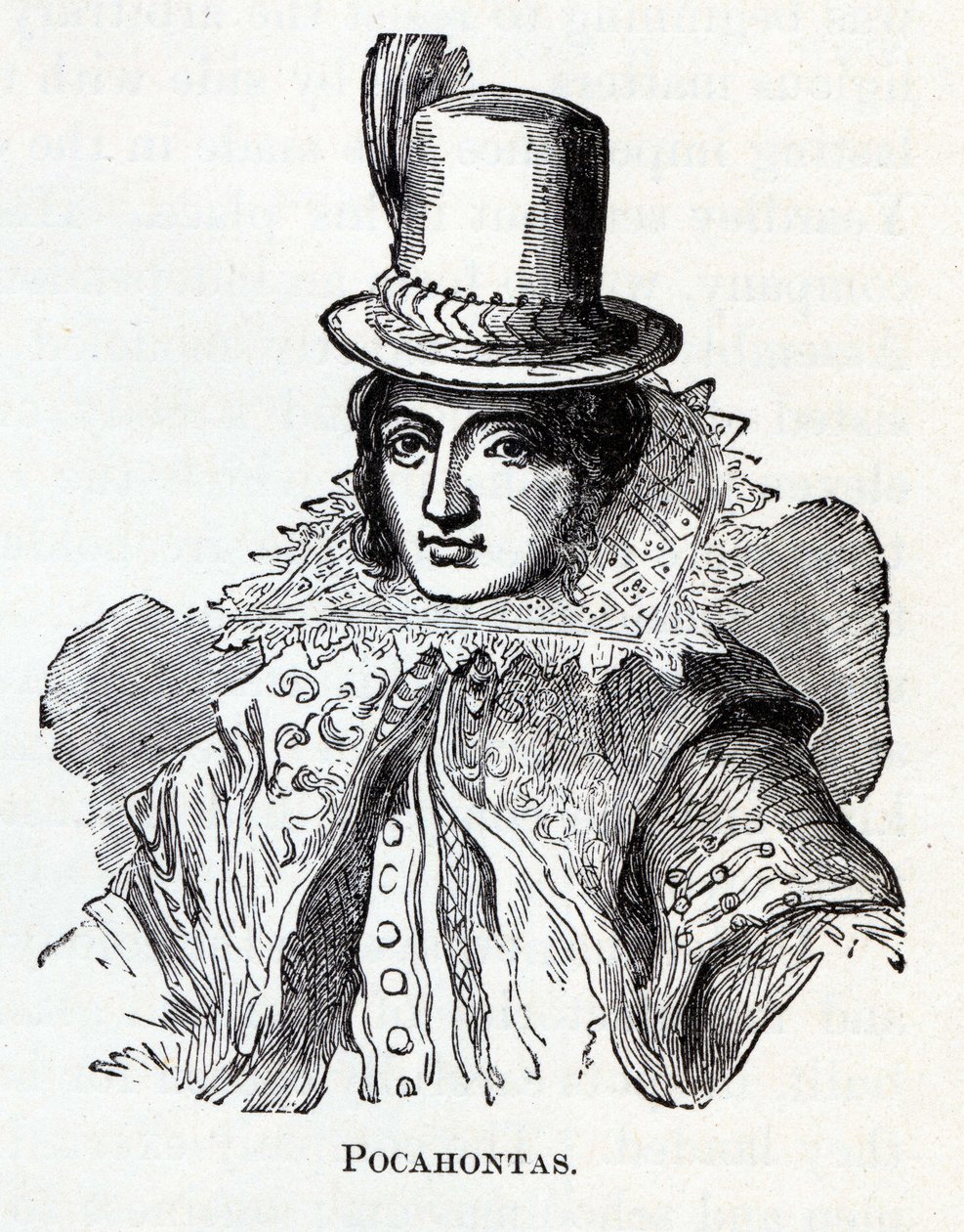 Pocahontas, 1882 af Unbekannt