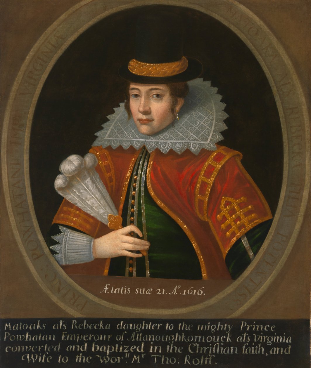 Pocahontas, efter 1616. af Unbekannt