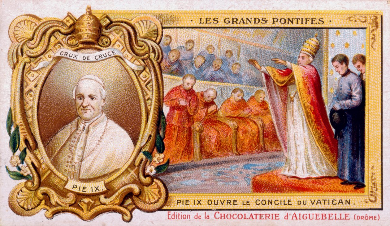 Pave Pius IX, 1869-1899 af Unbekannt