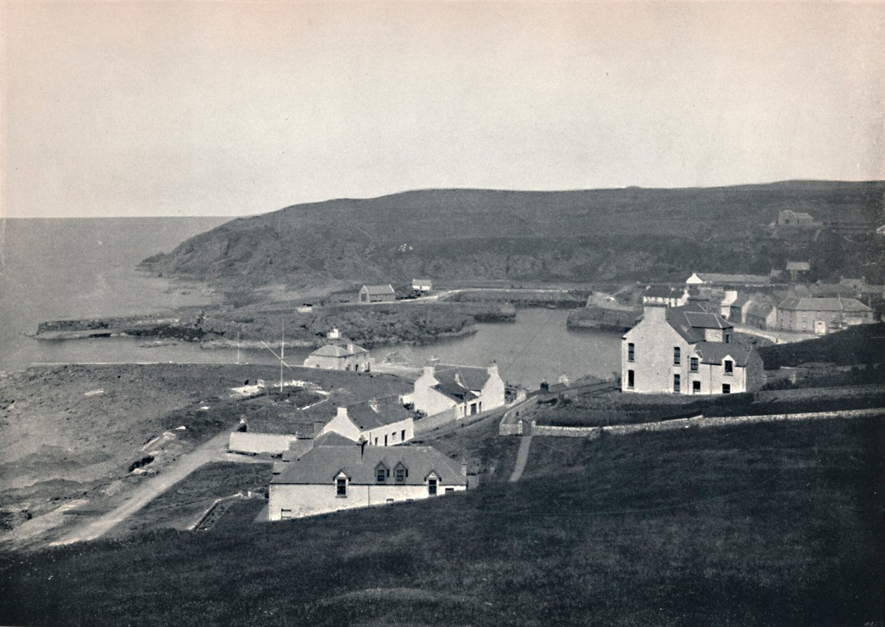 Portpatrick - Havnen, 1895 af Unbekannt