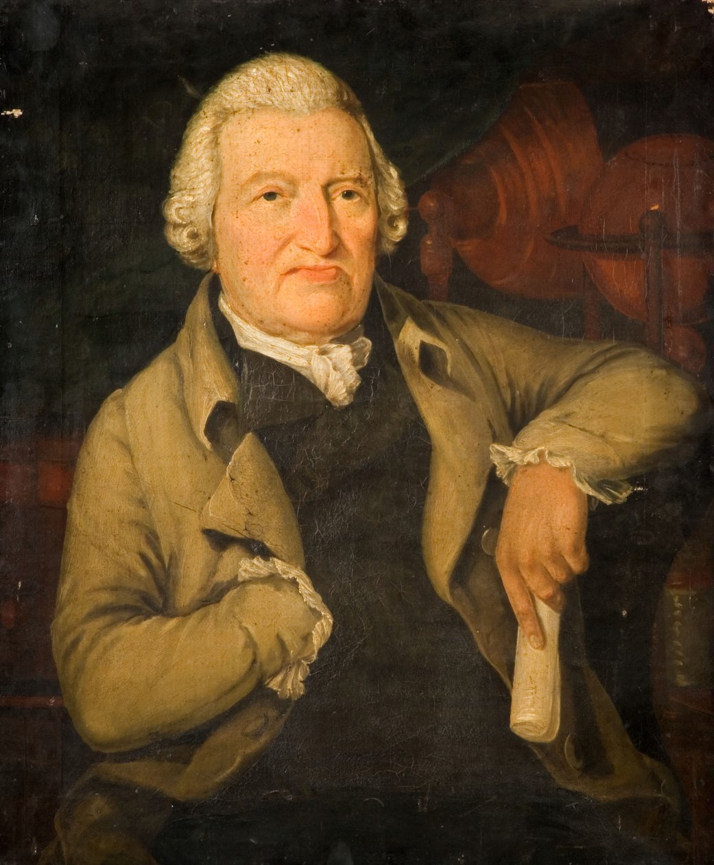 Portræt af Dr. William Bache, 1800. af Unbekannt