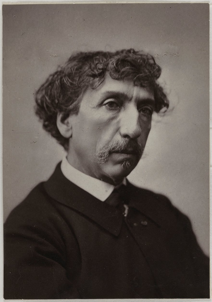 Portræt af Charles Garnier 1825-1898. af Unbekannt