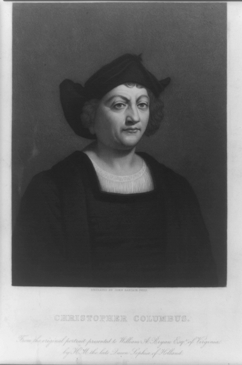 Portræt af Christopher Columbus af Unbekannt