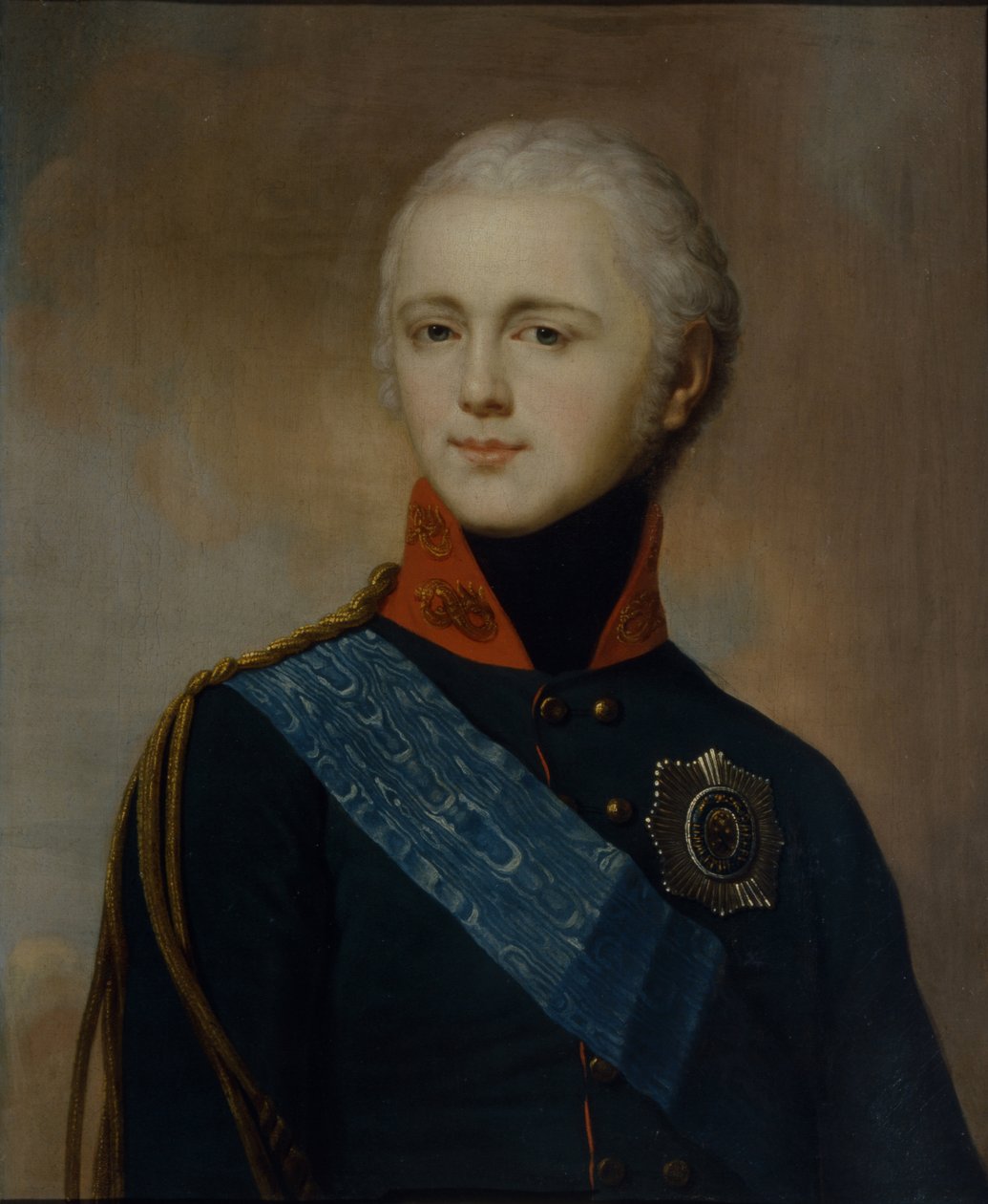 Portræt af kejser Alexander I 1777-1825 af Unbekannt