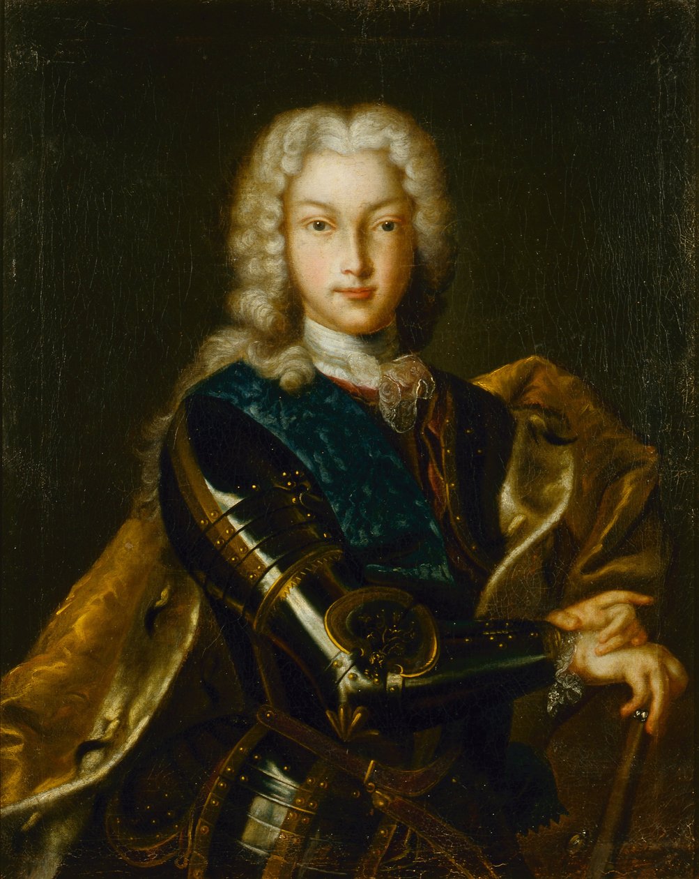 Portræt af kejser Peter II Alexeyevich af Unbekannt