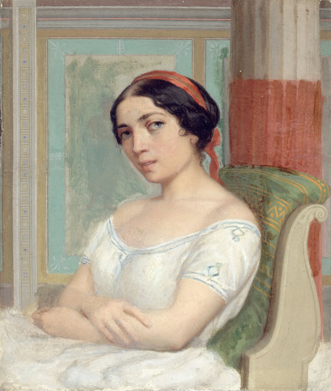 Portræt af Ernesta Grisis 1816-1895. af Unbekannt
