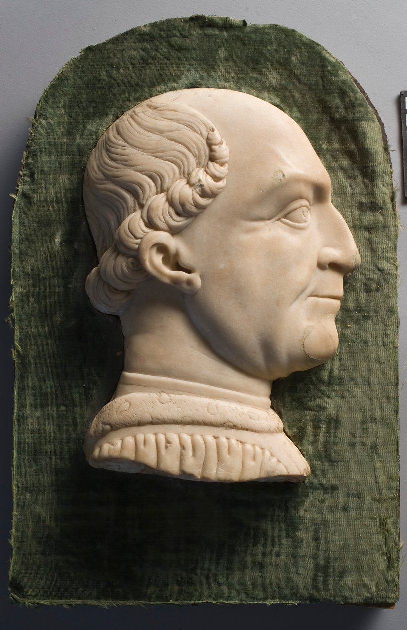 Portræt af Francesco Sforza ramme, 1450-1499. af Unbekannt