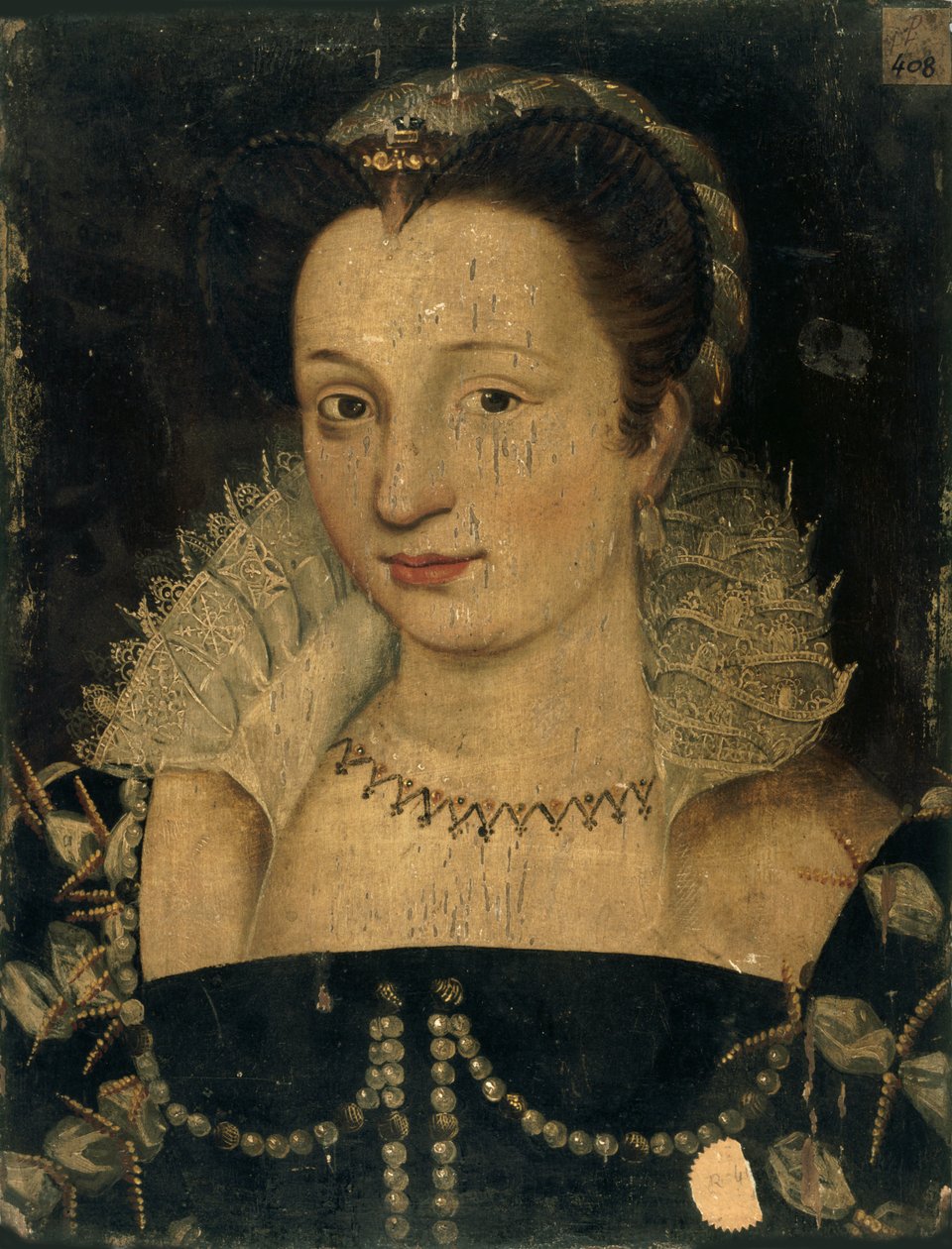 Portræt af Gabrielle d