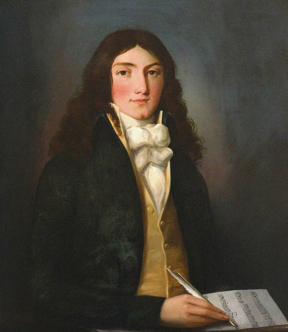 Portræt af Louis Spohr 1784-1859. af Unbekannt