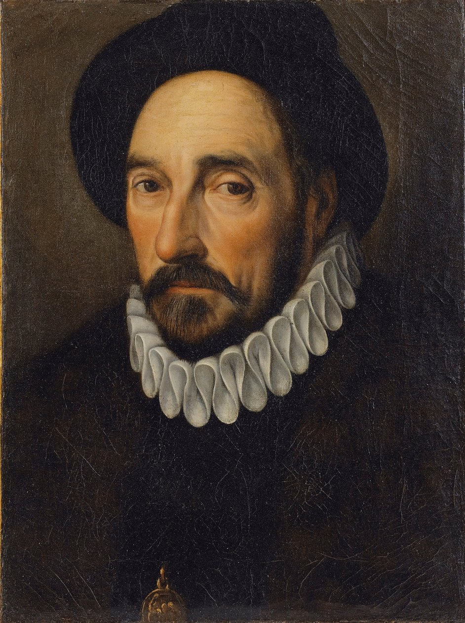 Portræt af Michel de Montaigne 1533-1592 af Unbekannt
