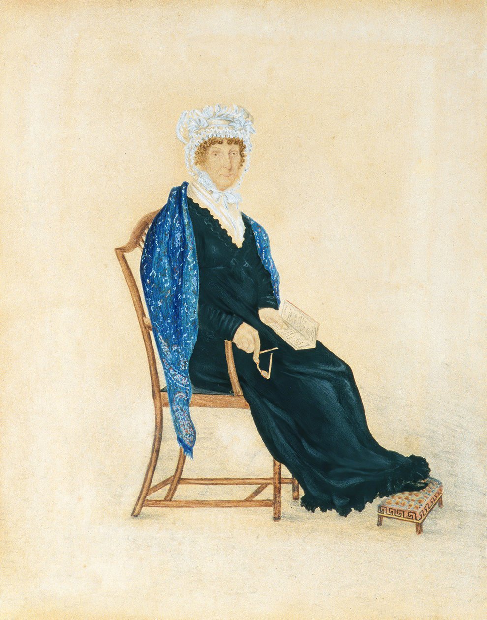 Portræt af fru Crofts, ca. 1815-30. af Unbekannt