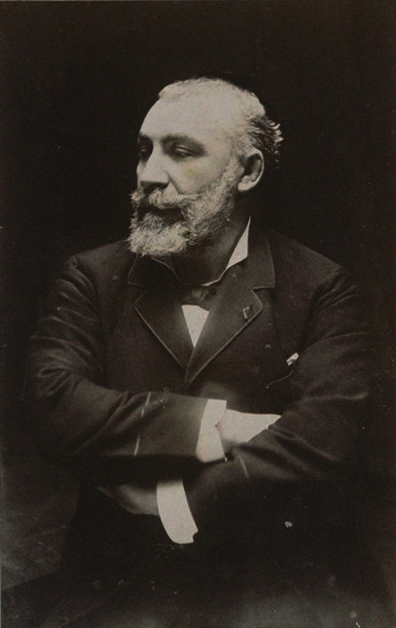 Portræt af Rodolphe Julian 1839-1907, ca. 1890. af Unbekannt