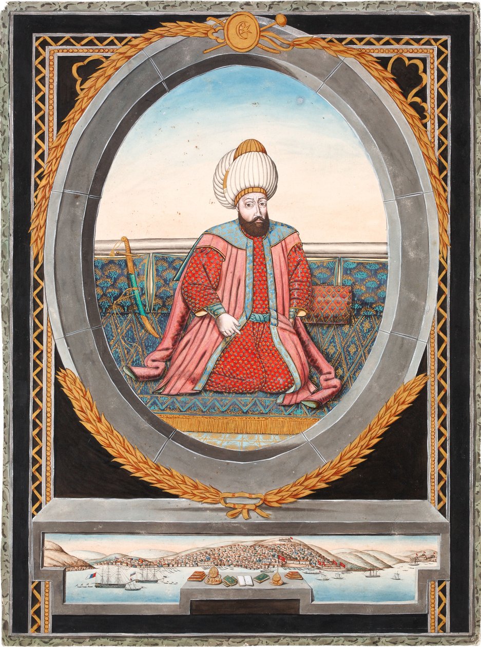 Portræt af Sultan Murad II 1404-1451 af Unbekannt