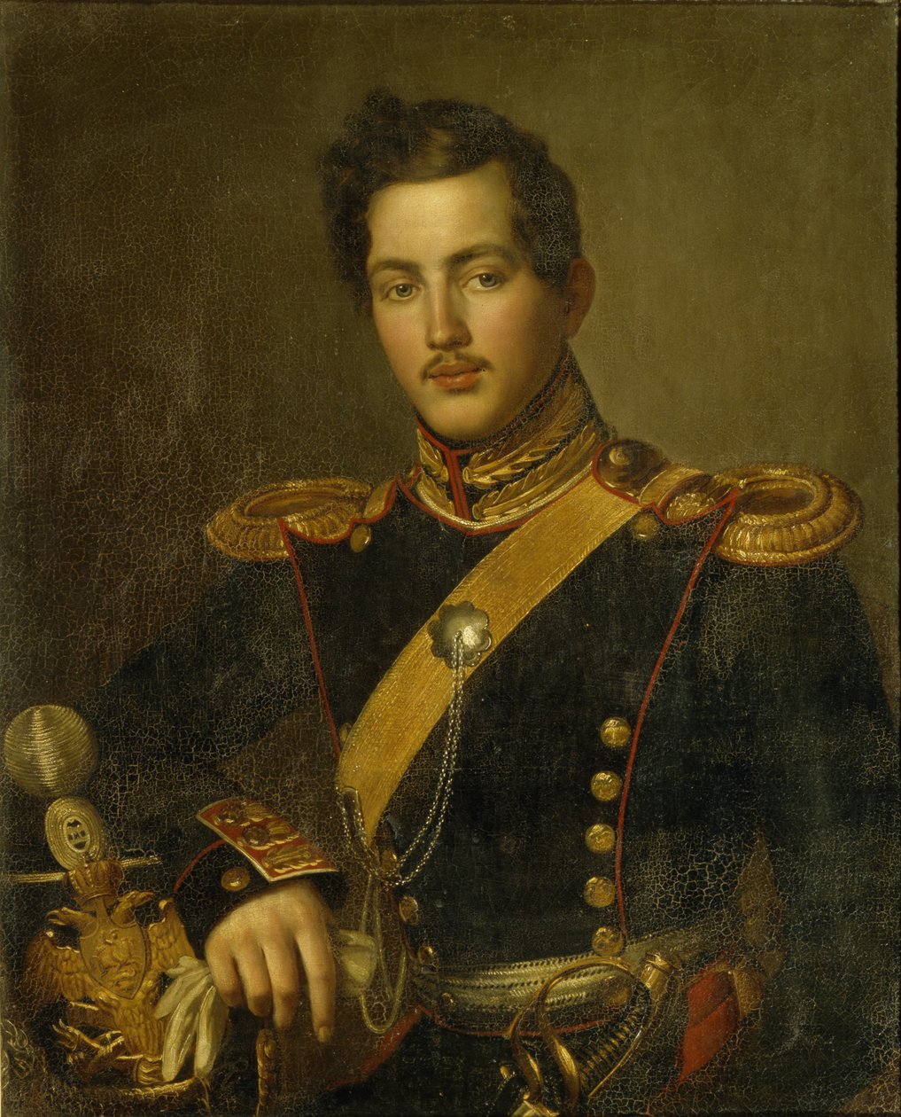 Portræt af Vasily Vasilyevich Zagryazhsky, 1840